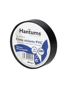 CINTA AISLANTE ELÉCTRICA PVC 20M NEGRA 25MM