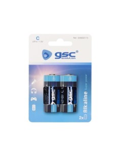 PILA ALCALINA GSC EVOLUTION LR14 TIPO C BLISTER 2UD