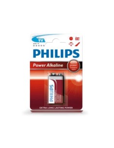 PILA ALCALINA PHILIPS 9V BLISTER 1 UNIDAD