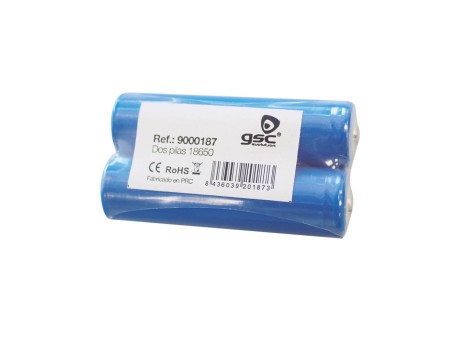 PILA RECARGABLE 18650 2200MAH PACK 2 UNIDADES