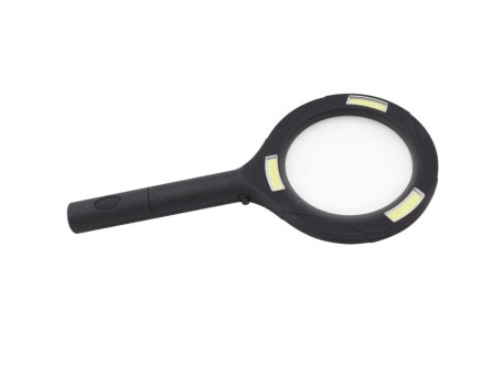 LUPA LED CON LUZ 3 AUMENTOS 3W GARSACO