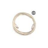 CABLE RED UTP CAT 5E 2,5M CONEXIÓN INTERNET