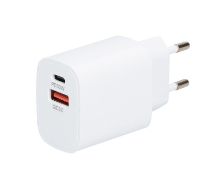 CARGADOR GAN USB-C + USB-A CARGA RÁPIDA