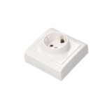BASE SCHUKO SUPERFICIE 80X80MM 16A 250V GARSACO