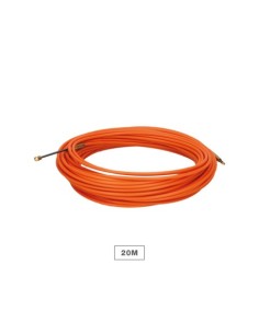 GUÍA PASACABLES FIBRA VIDRIO Y METAL 4MM 20M