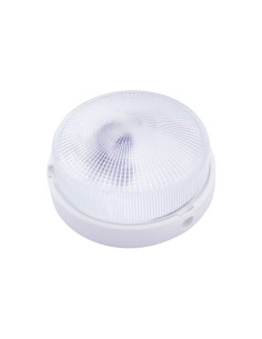APLIQUE REDONDO PLÁSTICO 225MM E27 60W BLANCO