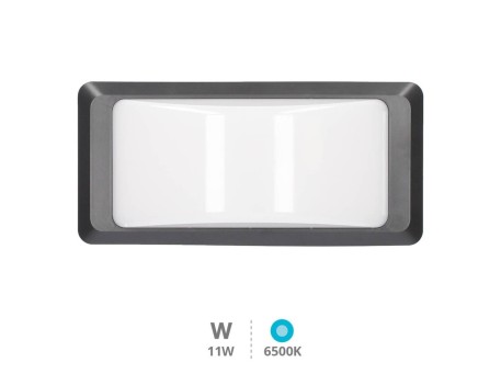 APLIQUE LED PARED ANTHE 12W 6500K IP65 GRIS