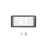 APLIQUE LED PARED ANTHE 12W 6500K IP65 GRIS