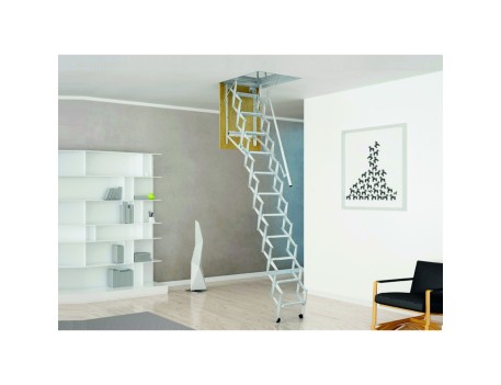 ESCALERA ESCAMOTEABLE TECHO FUELLE 70X120X300CM