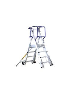 ESCALERA TELESCÓPICA ALUMINIO 1.25-1.75M TELEFLY