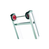 ESCALERA ALUMINIO TRANSFORMABLE 3 TRAMOS 6 PELDAÑOS