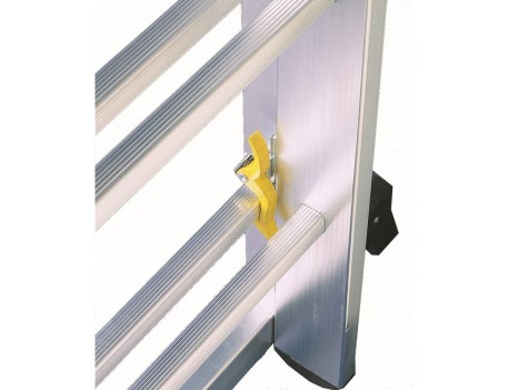 ESCALERA ALUMINIO TRANSFORMABLE 3 TRAMOS 6 PELDAÑOS