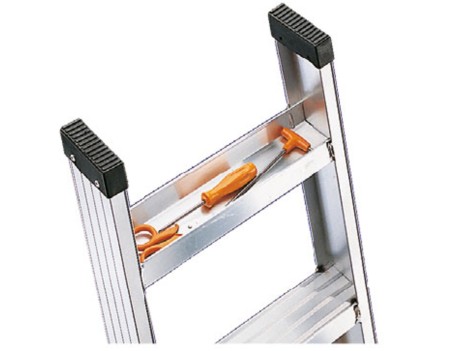 ESCALERA ALUMINIO TRANSFORMABLE 3 TRAMOS 6 PELDAÑOS