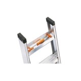 ESCALERA ALUMINIO TRANSFORMABLE 3 TRAMOS 6 PELDAÑOS