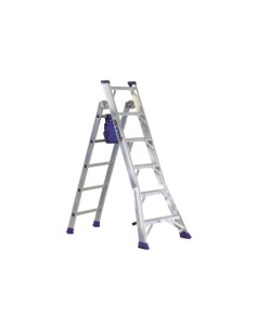 ESCALERA HYBRID TRANSFORMABLE 8 PELDAÑOS