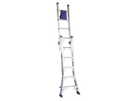 ESCALERA HYBRID TRANSFORMABLE 8 PELDAÑOS
