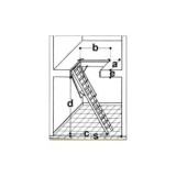 ESCALERA TECHO DESPLEGABLE 120X60X300CM