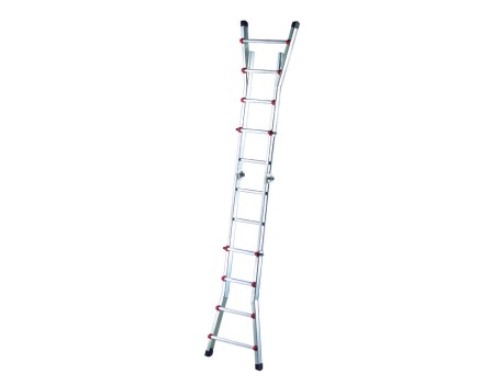 ESCALERA TIJERA TELESCÓPICA ESCALISIMA 8+8