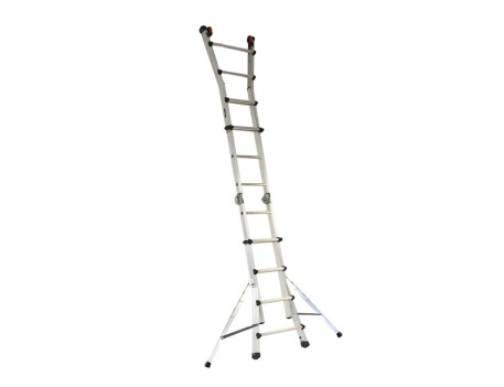 ESCALERA TELESCÓPICA PLUS ELITE 8+8 PELDAÑOS