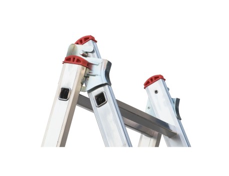 ESCALERA TRANSFORMABLE 2 TRAMOS 9 PELDAÑOS