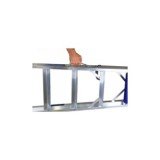 ESCALERA TIJERA ALUMINIO REGINA 5 PELDAÑOS CON PLATAFORMA