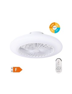 VENTILADOR DE TECHO BOX FAN CON LUZ Y MANDO DISTANCIA