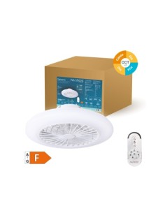 VENTILADOR DE TECHO BOX FAN CON LUZ Y MANDO DISTANCIA 2