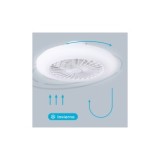 VENTILADOR DE TECHO BOX FAN CON LUZ Y MANDO DISTANCIA