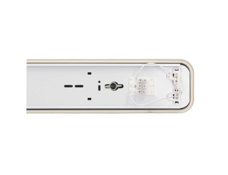PANTALLA ESTANCA LED 2 TUBOS T8 120CM IP65