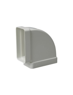 CODO RECTANGULAR HORIZONTAL 90º 55X100MM