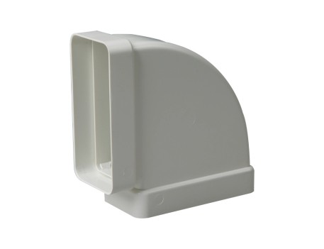 CODO RECTANGULAR HORIZONTAL 90º 55X100MM