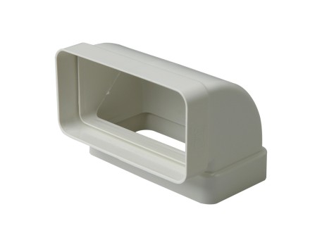 CODO RECTANGULAR VERTICAL 90º 55X100MM