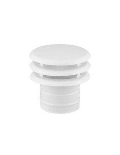 DEFLECTOR 125MM BLANCO EVACUACIÓN HUMO DISMOL