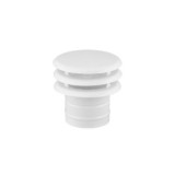 DEFLECTOR 125MM BLANCO EVACUACIÓN HUMO DISMOL