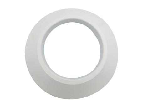 ROSETÓN 125 EPDM BLANCO PARA EVACUACIÓN HUMOS