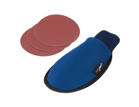GUANTE VELCRO MANOVEL PARA LIJAR CON 3 HOJAS