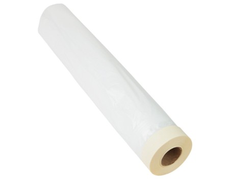 PLÁSTICO PROTECTOR CON CINTA ADHESIVA 20MX120CM