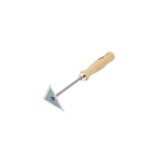 RASQUETA TRIANGULAR MANGO MADERA 8CM PROFESIONAL
