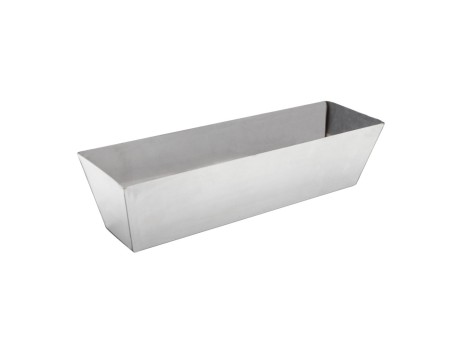 CUBETA ACERO INOX 355X90X105MM PROFESIONAL