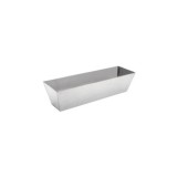 CUBETA ACERO INOX 355X90X105MM PROFESIONAL