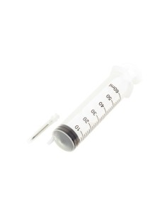 JERINGA 60ML CON AGUJA PARA APLICACIÓN PINTURA