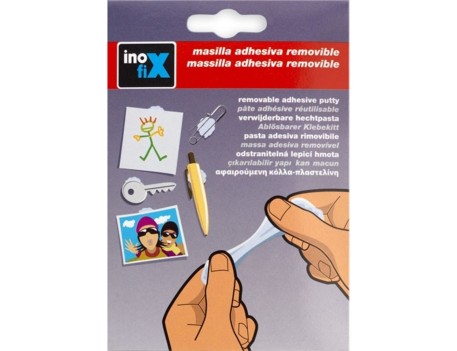 MASILLA ADHESIVA REMOVIBLE AZUL REUTILIZABLE