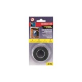 CINTA ADHESIVA DOBLE CARA EXTERIOR 19MMX1.5M NEGRA