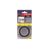 CINTA MAGNÉTICA ADHESIVA 19MM X 1M NEGRO