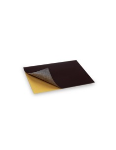 LÁMINA MAGNÉTICA AUTOADHESIVA 100X85MM NEGRA