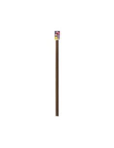 BURLETE ADHESIVO BAJO PUERTA CON CEPILLO MADERA CLARA 1M