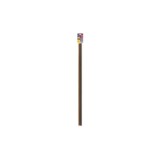 BURLETE ADHESIVO BAJO PUERTA CON CEPILLO MADERA CLARA 1M