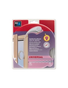 BURLETE SILICONA TRANSPARENTE AUTOADHESIVO 6M