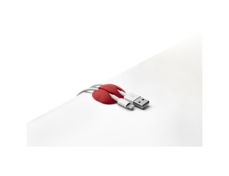 CLIP ADHESIVO MÚLTIPLE PARA CABLES BLANCO