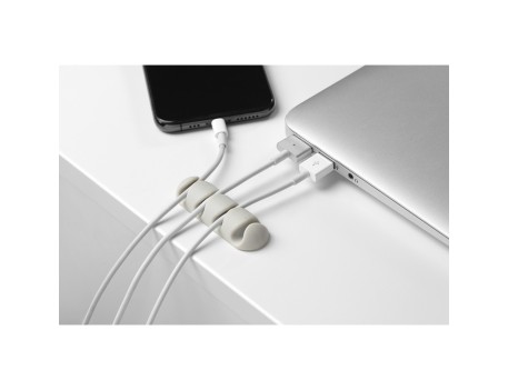 CLIP ADHESIVO MÚLTIPLE PARA CABLES NEGRO